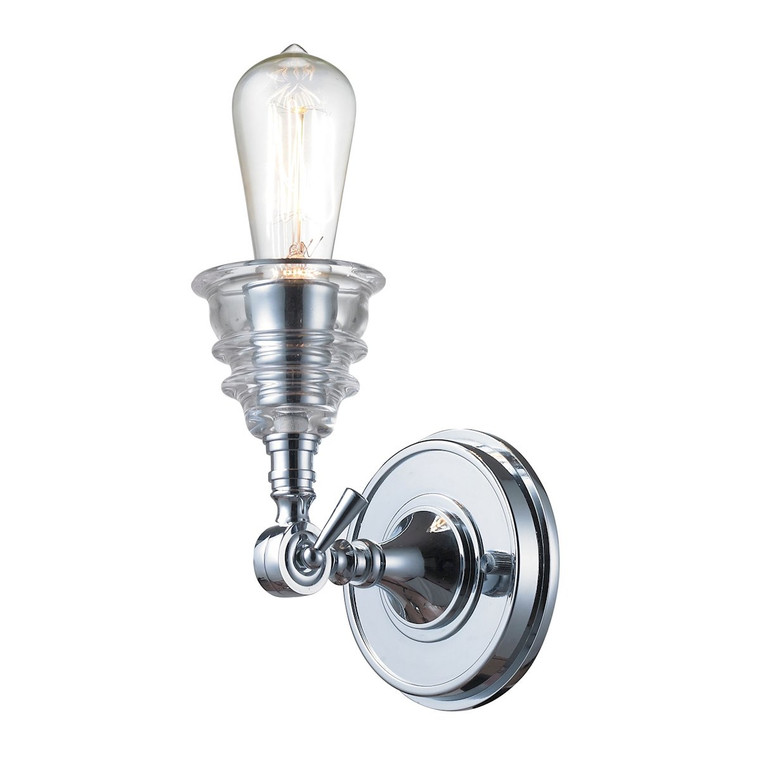 1 Light Sconce In Polished Chrome 66800-1
