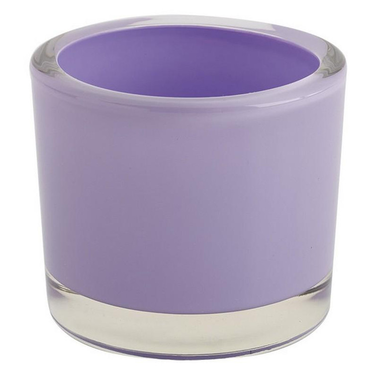 Lavender Glass Candle Holder (Pack Of 29) 28638