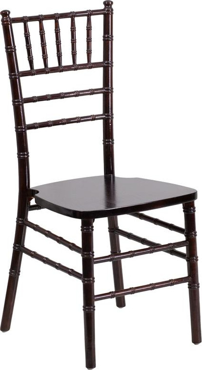 Flash Furniture Flash Elegance Walnut Wood Chiavari Chair XS-WALNUT-GG