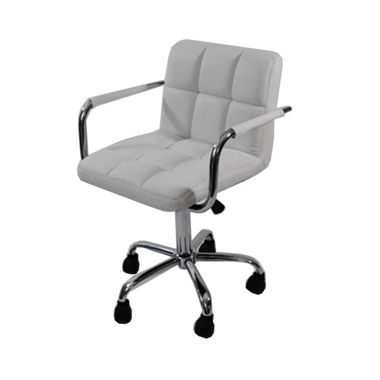 Studio White Office Chair FMI9255 by Fine Mod Imports