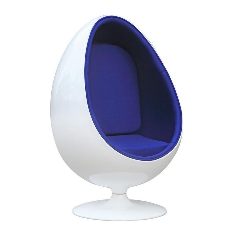 Egg Shaped Easter Chair - Blue FMI6201 by Fine Mod