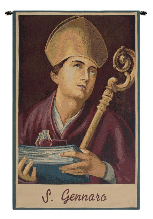 St. Gennaro Italian Tapestry WW-6425-9030