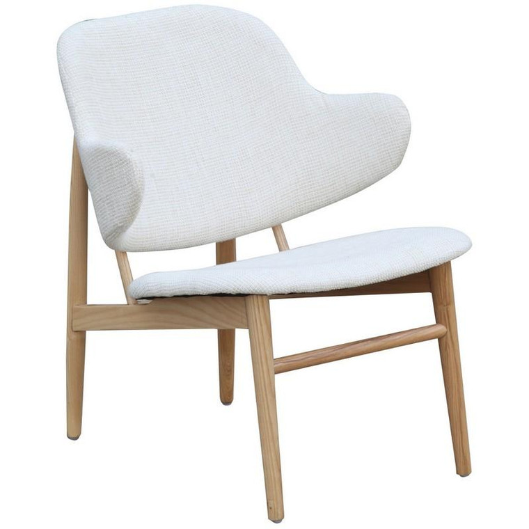 White Atel Lounge Chair FMI10108 by Fine Mod Imports