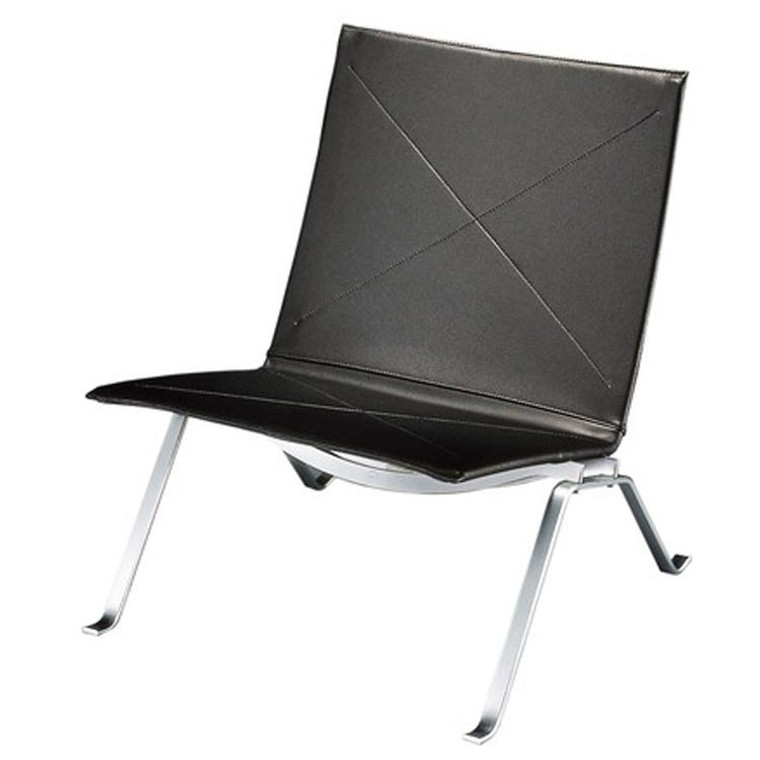 Black Pika 22 Lounge Chair FMI10042 by Fine Mod Imports