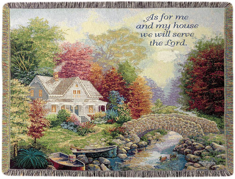 Autumn Tranquility Afghan Throw WW-7736-10793