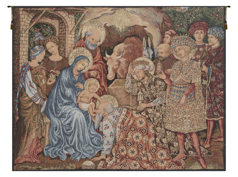 Nativity Adoration European Wall Art WW-7951-11110
