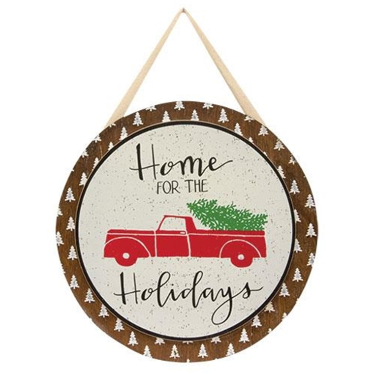 *Home For The Holidays Wall Art G106400 By CWI Gifts