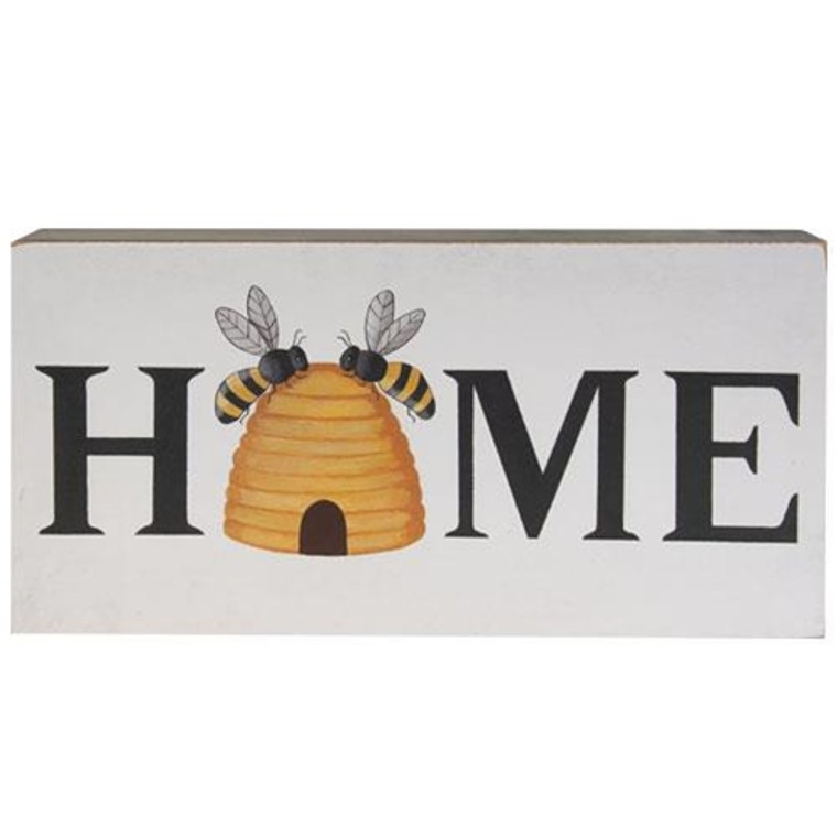 *Beehive Home Box Sign G35368 By CWI Gifts