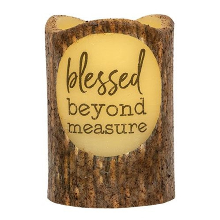 Blessed Beyond Measure Pillar 3X4.5" G84841 By CWI Gifts