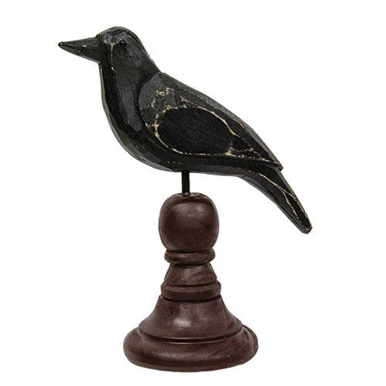 Crow On Spindle G9716 By CWI Gifts