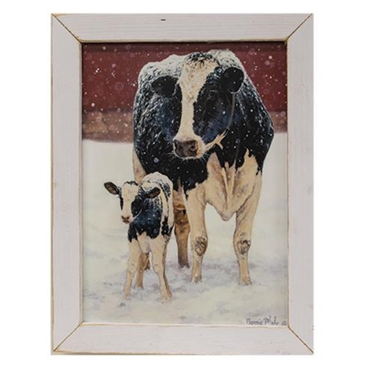 First Christmas Print White Wash Frame GCOW146 By CWI Gifts