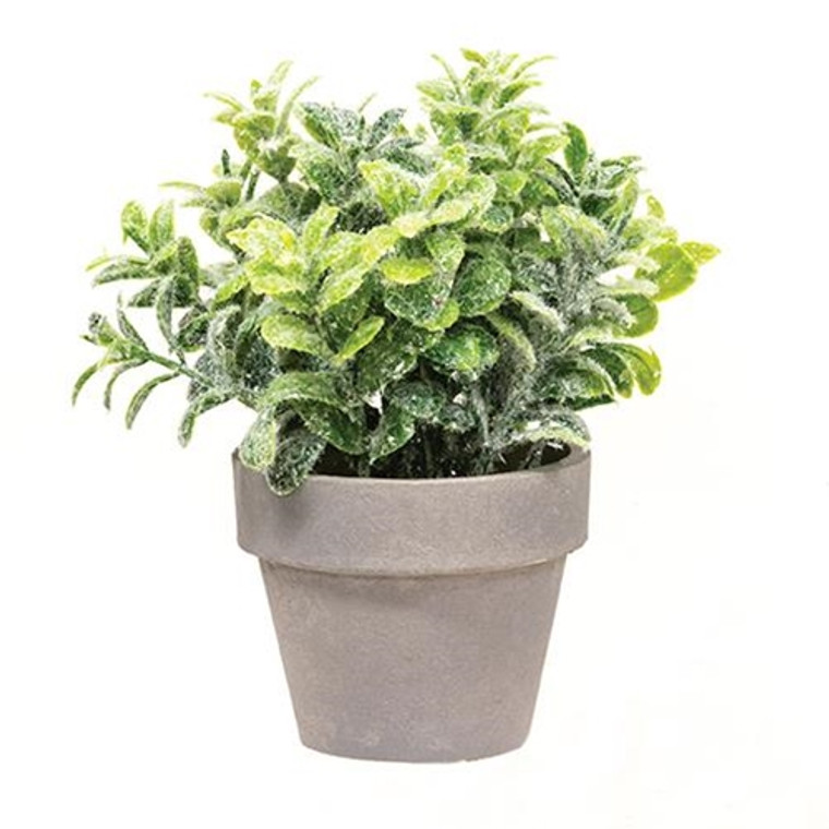 *Icy Gatehouse Pot #1 6.5" GFXRA1267 By CWI Gifts