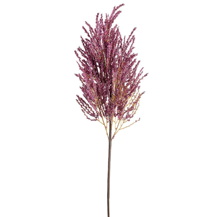 29.5" Grass Plume Spray Purple (Pack Of 12) FSG017-PU By Silk Flower