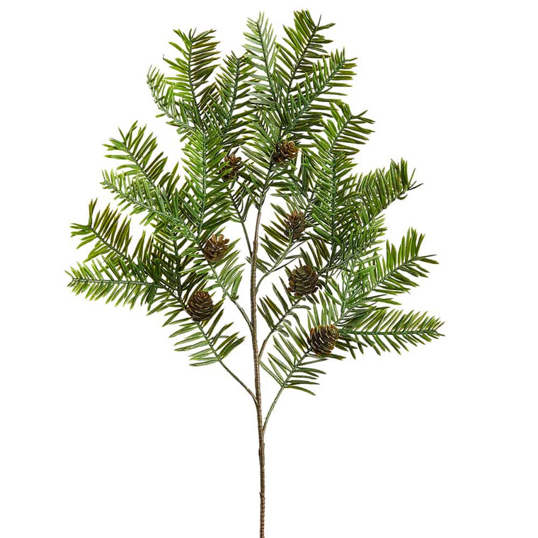21" Pine Spray Green (Pack Of 12) YSP057-GR By Silk Flower