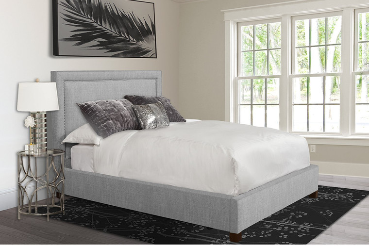 Parker House Cody Mineral (Grey) Queen Bed 5/0 BCOD#8000-2-MNR