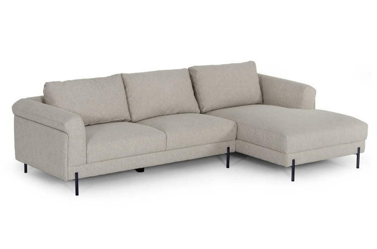VIG Divani Casa Hello - Modern Sectional Sofa W Right Facing Chaise VGCF586-RAF-SECT