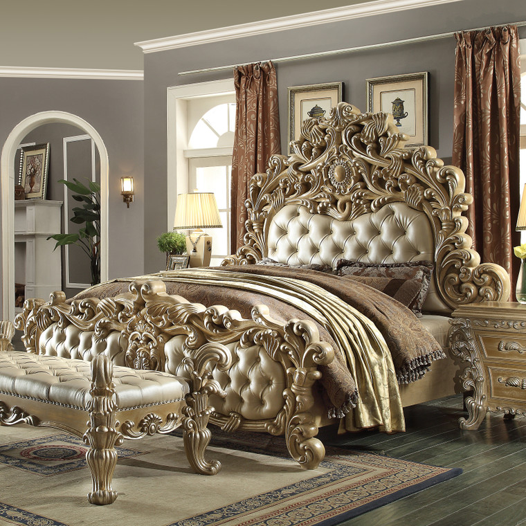 Homey Design Victorian California King Bed HD-7012-CK BED