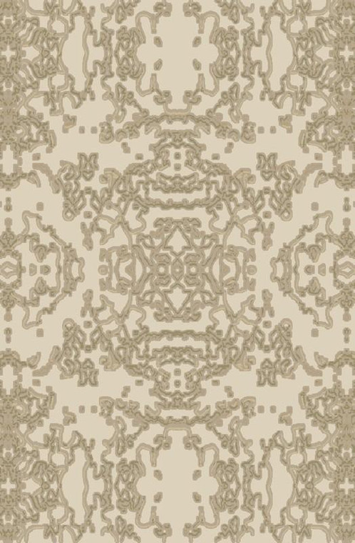 Surya Atmospheric Hand Knotted White Rug ASC-1002 - 6' x 9'