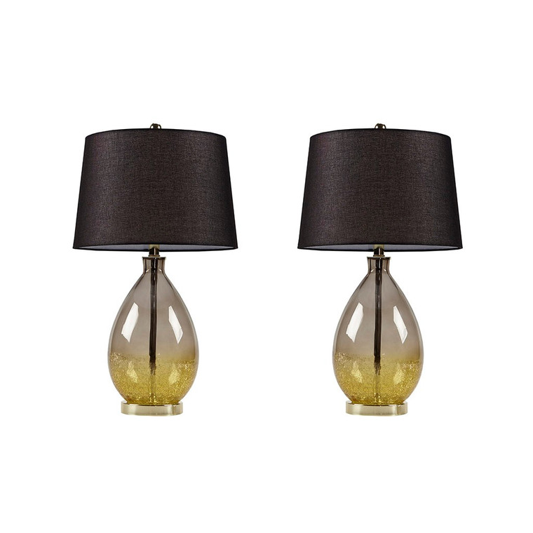 Cortina Glass Table Lamp Set Of 2  5DS153-1158 By Olliix