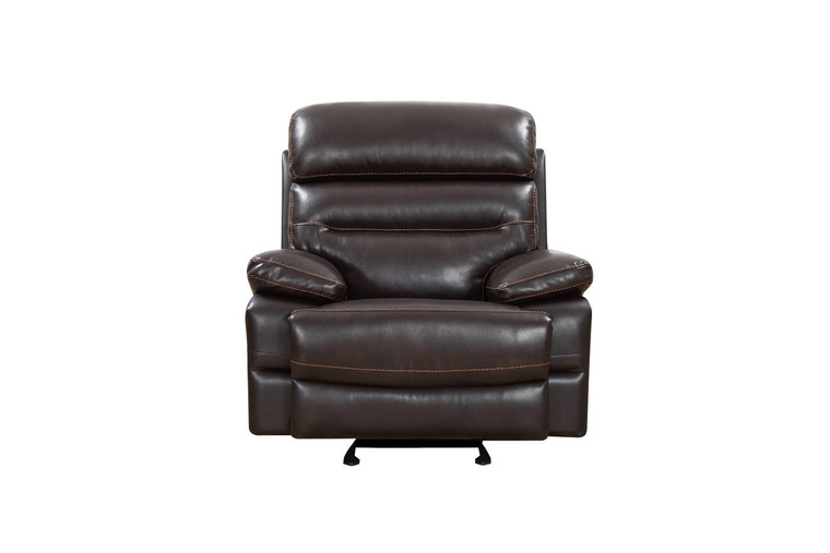 Homeroots 43" Brown Reclining Chair 366323