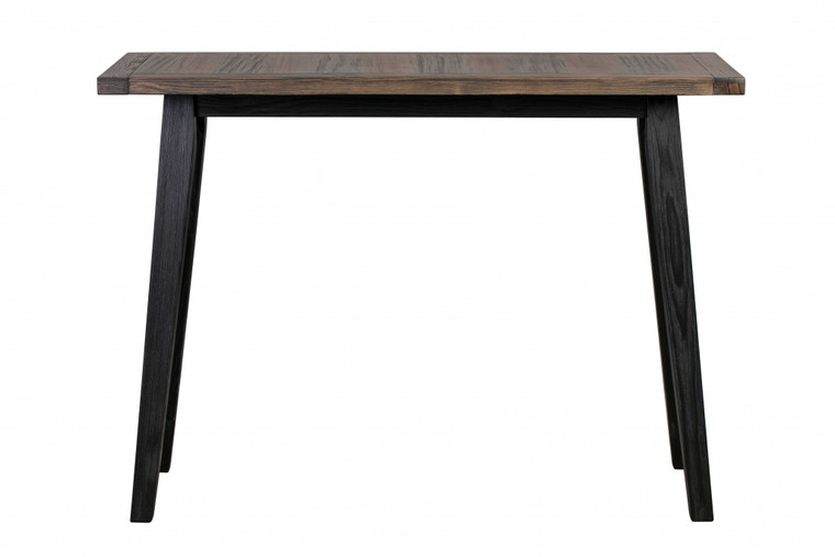 Homeroots Brown Pine Wood Console Table 373026