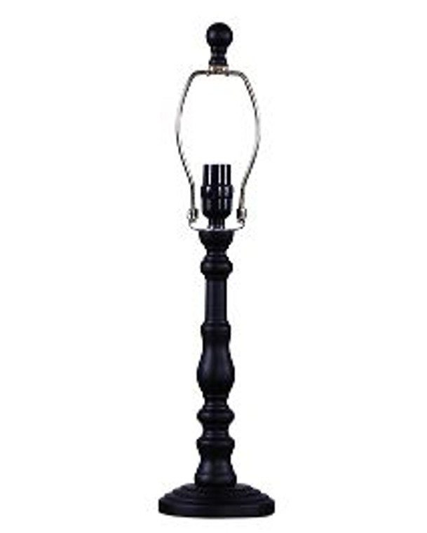 Homeroots Black Classic Urn Shape Table Lamp Base 380101