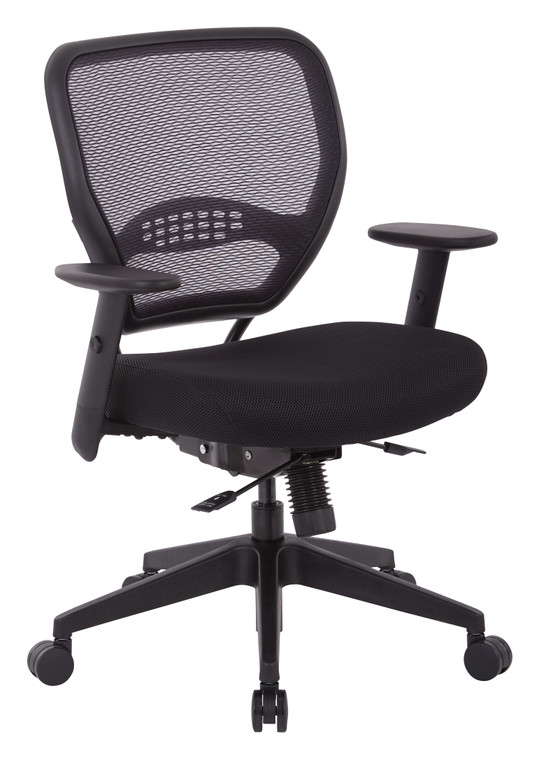Office Star Air Grid And Mesh Office Chair - Black 5500SL