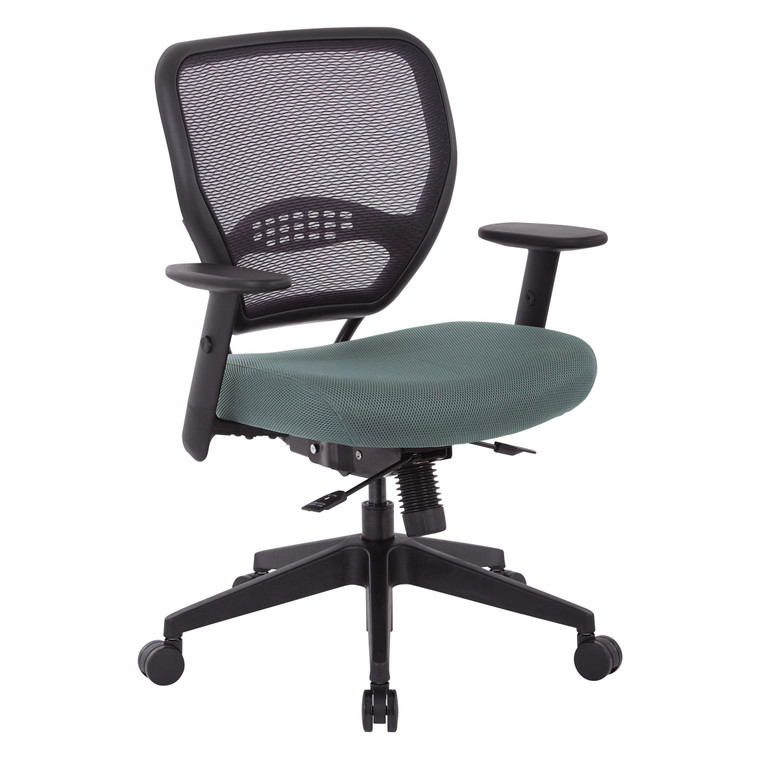 Office Star Air Grid And Mesh Office Chair - Grey 5500SL-2M