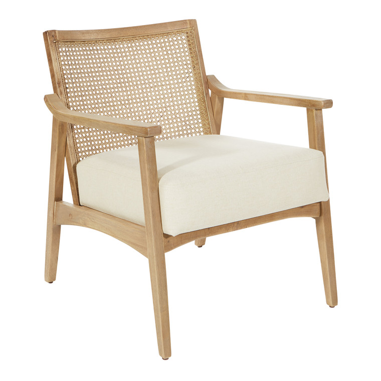 Office Star Alania Arm Chair - Linen ANA511-L32