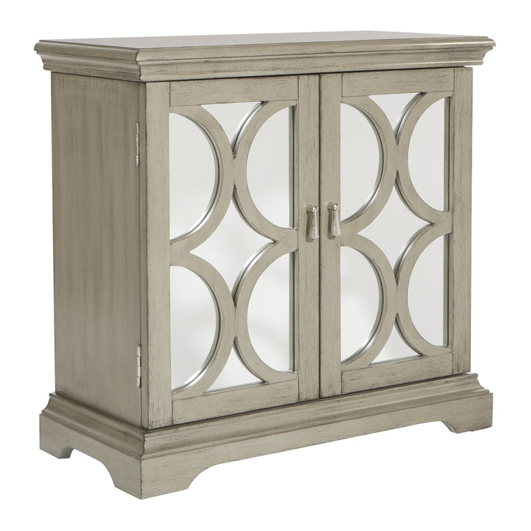 Office Star Avignon Console Table - Antique Taupe AVG135-FR2