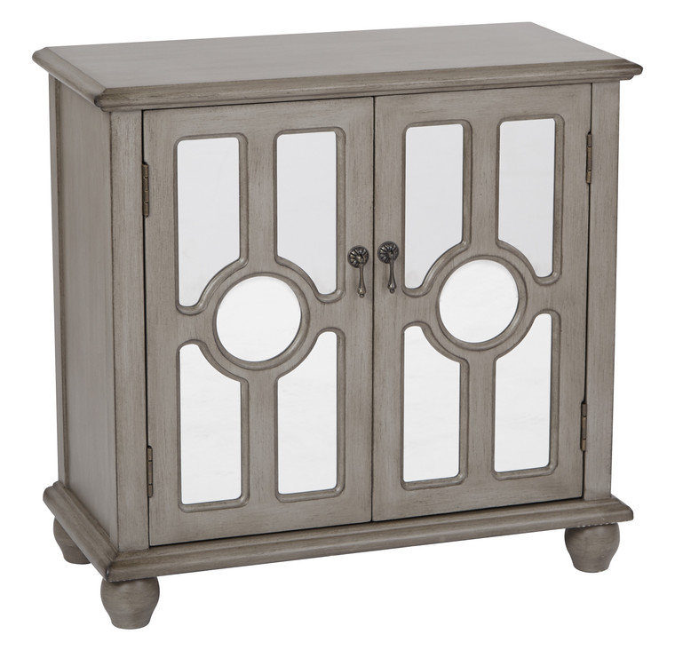 Office Star Kendra Storage Console Table - Taupe BP-KENCSL-FR2