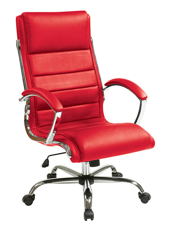 Office Star Executive Chair - Red FL1327C-U9