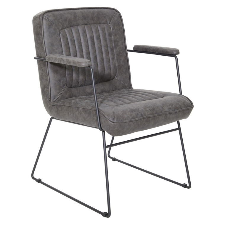 Office Star Gt Chair - Charcoal GTC-P47