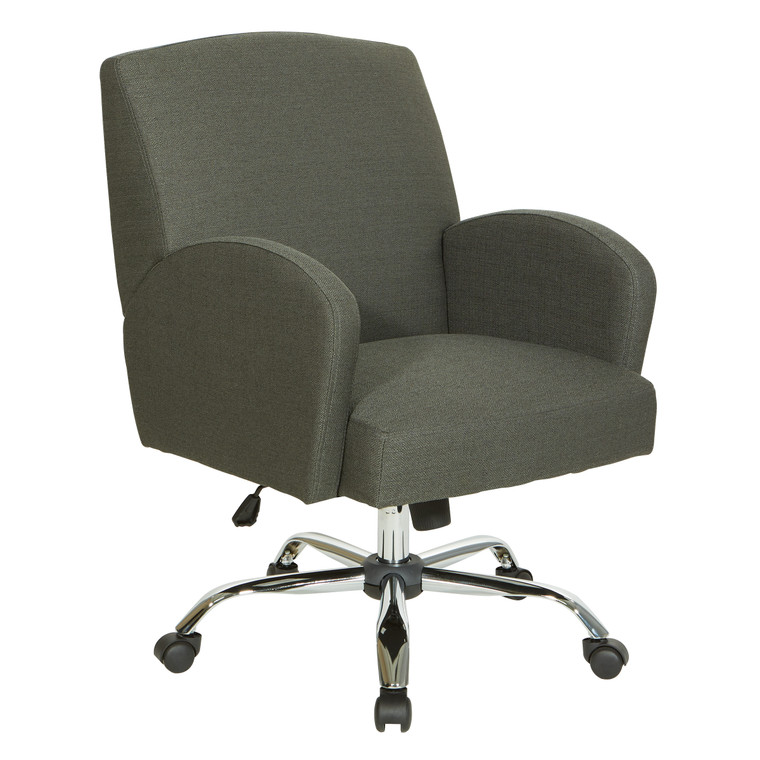 Office Star Joliet Office Chair - Charcoal JLTSA-K26
