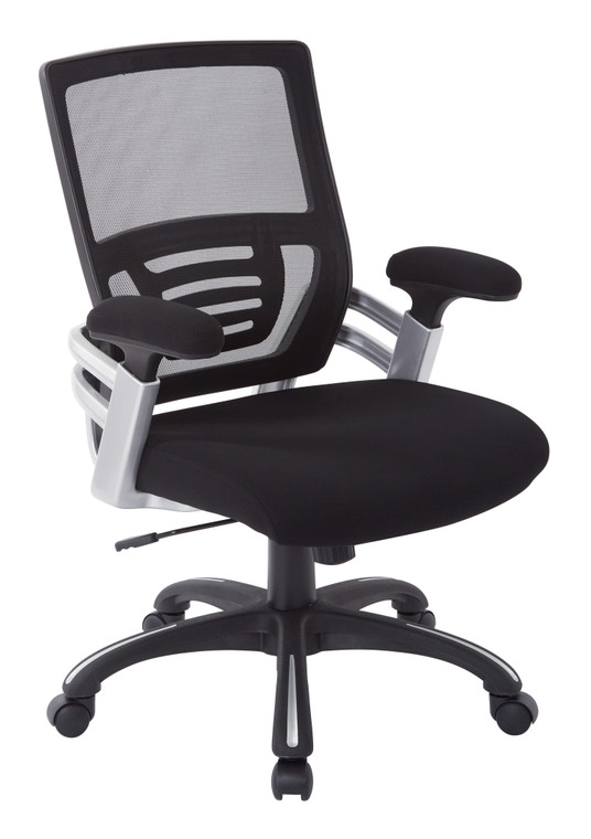 Office Star Mesh Back Manager'S Chair - Black EMH69176-3