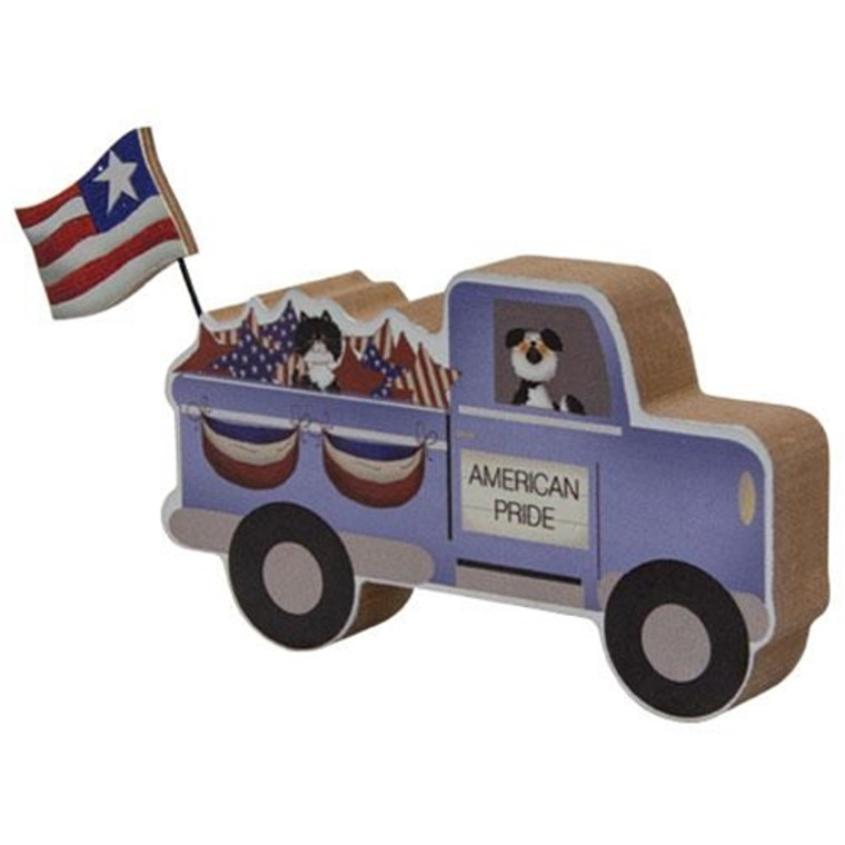 American Pride Chunky Truck G35295 By CWI Gifts