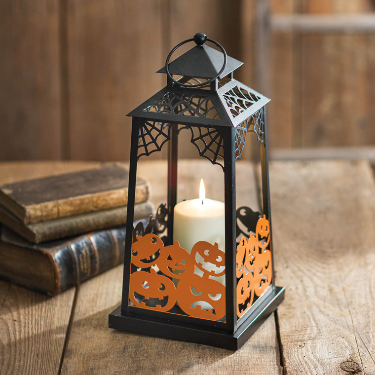 CTW Home Decorative Pumpkin Candle Lantern 370290