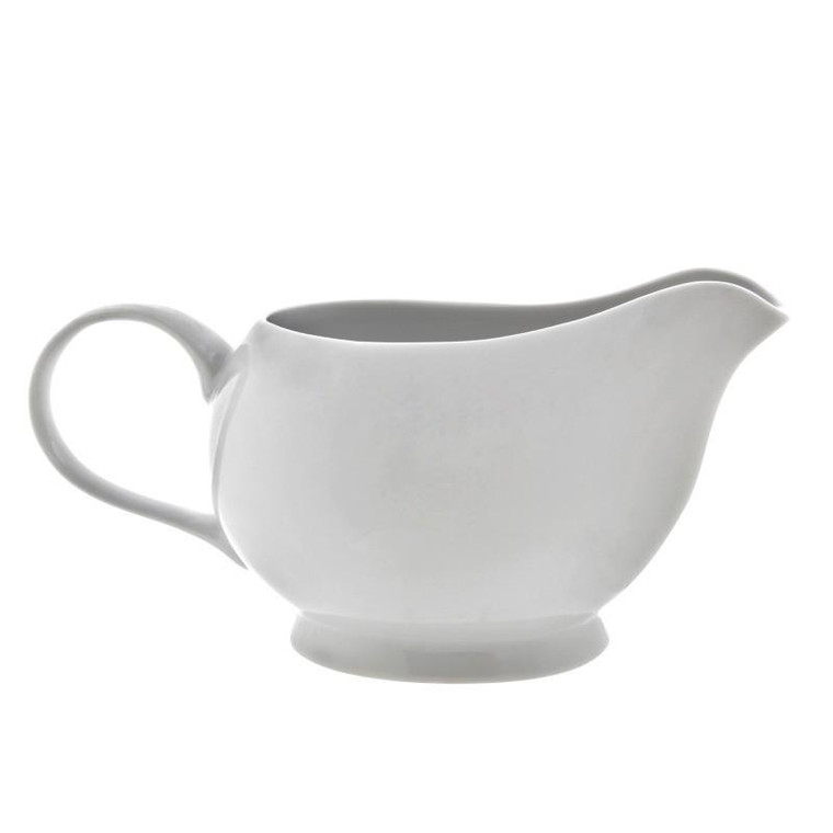 10 Strawberry Street Royal White 16-Ounces Gravy Boat- Pack Of 12 RW0025