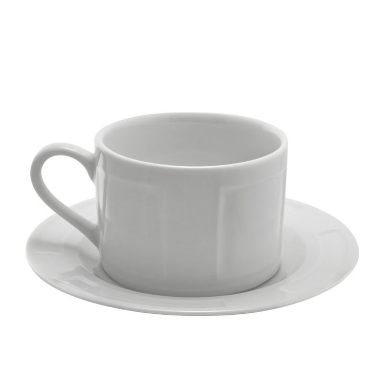 10 Strawberry Street Sorrento 9-Ounces Can Cup/Saucer- Pack Of 24 SORR0009