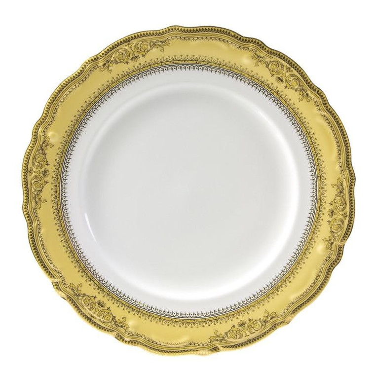 10 Strawberry Street Vanessa 11.88" Gold Charger Plates- Pack Of 12 VAN-24G