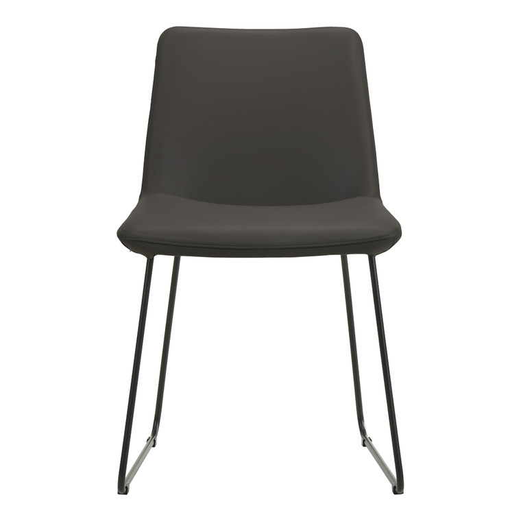 Moes Home Villa Dining Chair Black (Set Of 2) EQ-1010-02