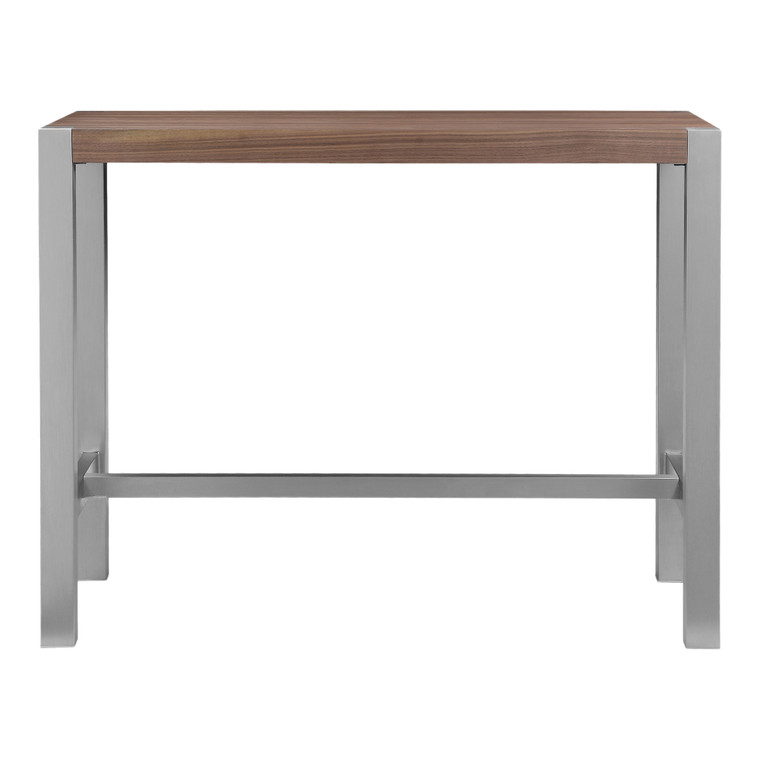 Moes Home Riva Countertable Walnut ER-1079-03