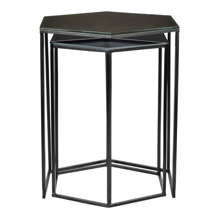 Moes Home Polygon Accent Tables (Set Of 2) GZ-1008-02
