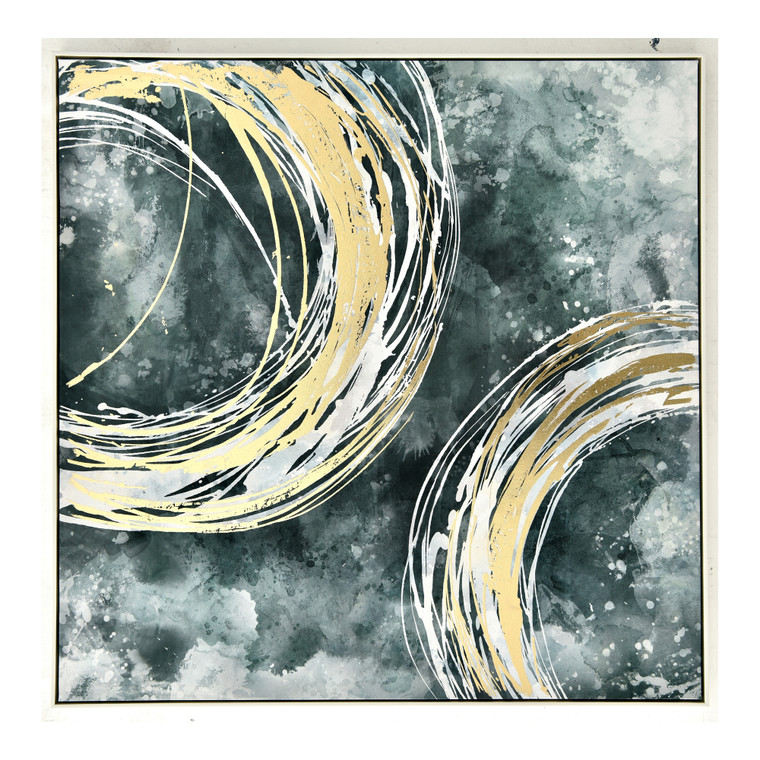 Moes Home Strands Of Gold 2 Wall Decor JQ-1029-37