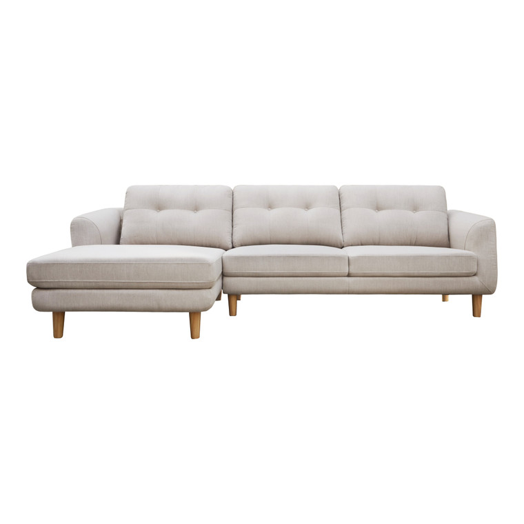 Moes Home Corey Sectional Beige Left MT-1002-29-L