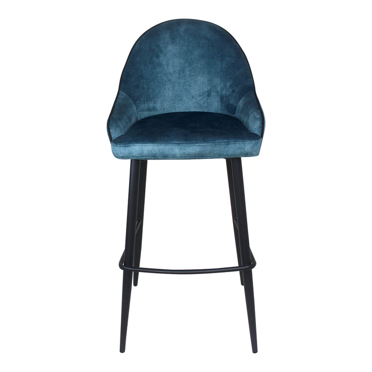 Moes Home Astbury Barstool Blue UU-1014-27