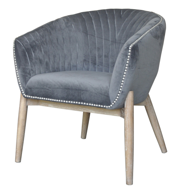 Vertuu Nora Club Chair Grey 06-00884