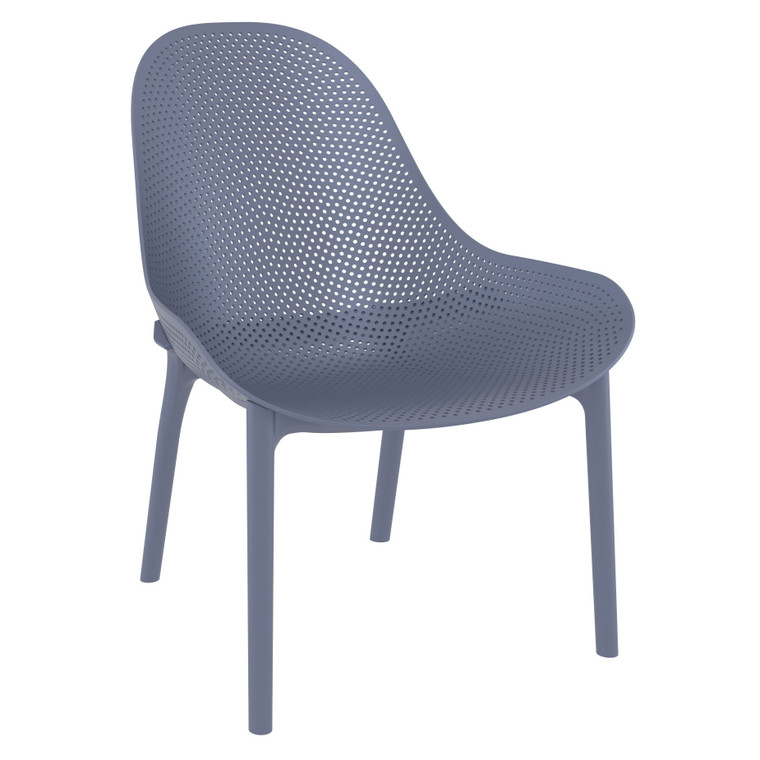 Compamia Sky Lounge Chair Dark Gray (Set Of 2) ISP103-DGR