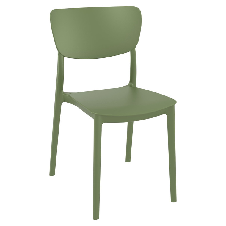 Compamia Monna Outdoor Dining Chair Olive Green (Set Of 2) ISP127-OLG