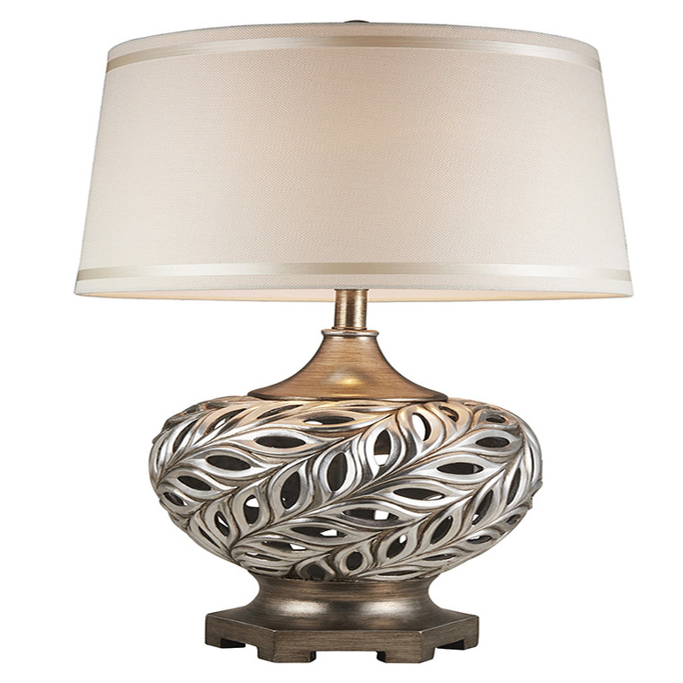 Ore International 28.75" Kiara Silver Table Lamp K-4285T